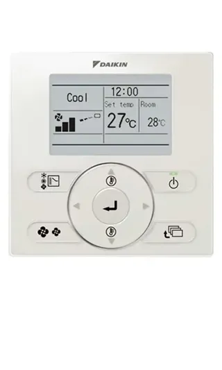 Daikin wall controller for Slimline ducted systems