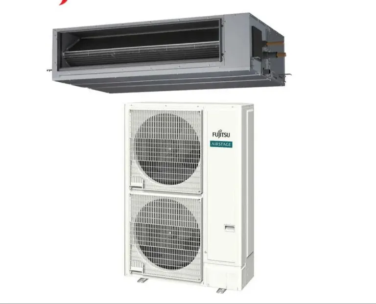Fujitsu high performance ducted indoor and outdoor units