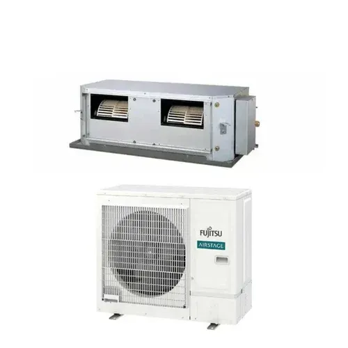 Fujitsu high static ducted indoor and outdoor units