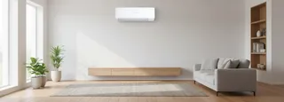 Mitsubishi Heavy Industries Avanti split system in a living room