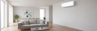 Mitsubishi Heavy Industries AvantiPlus split system in an open plan living room