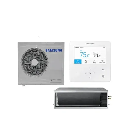 Samsung Compact Slimline ducted indoor and outdoor units