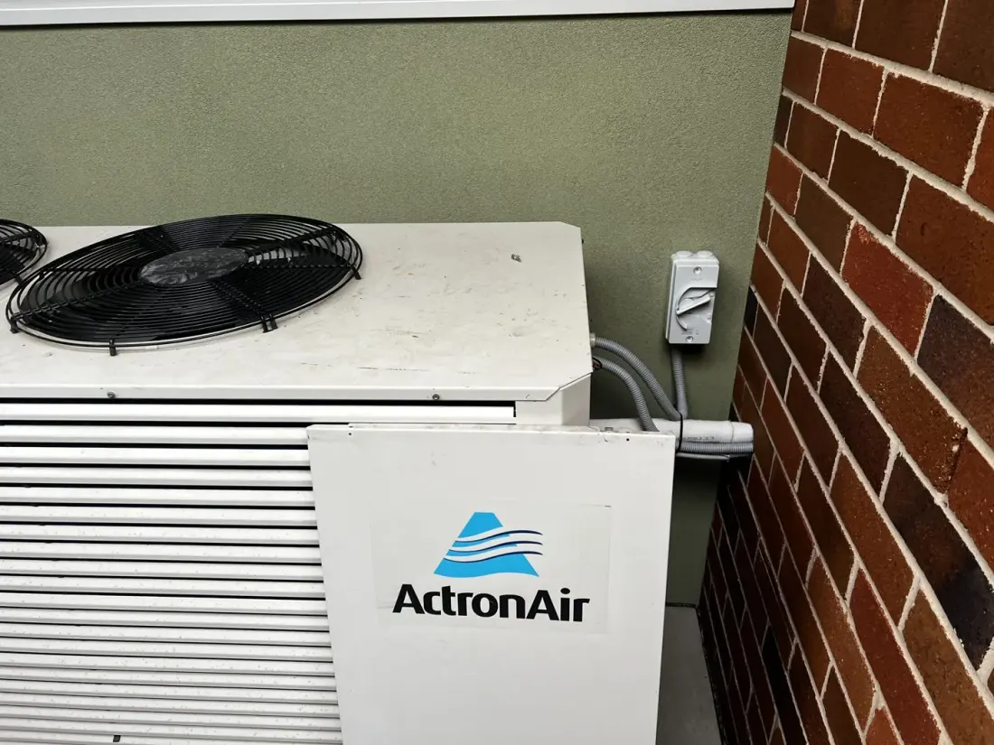 ActronAir outdoor unit by Schillair