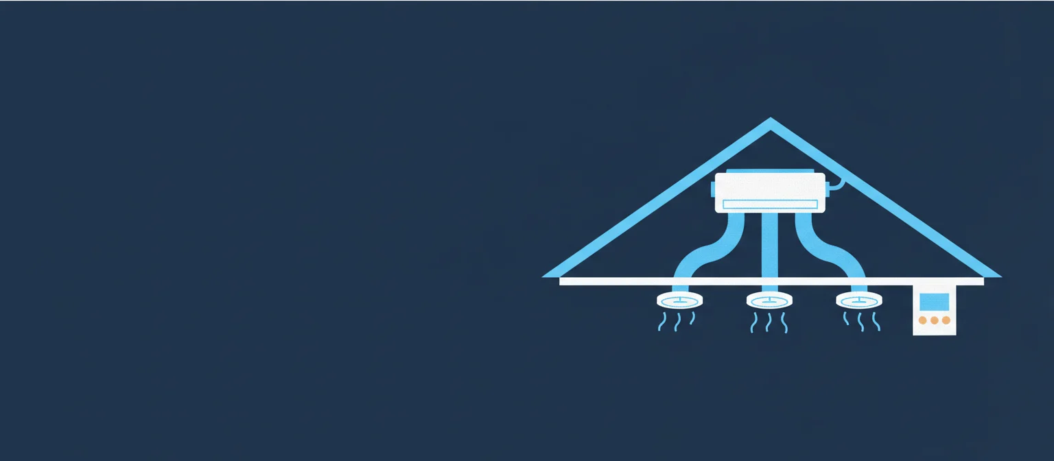 Ducted air conditioning cost factors: zones, phases and roof space