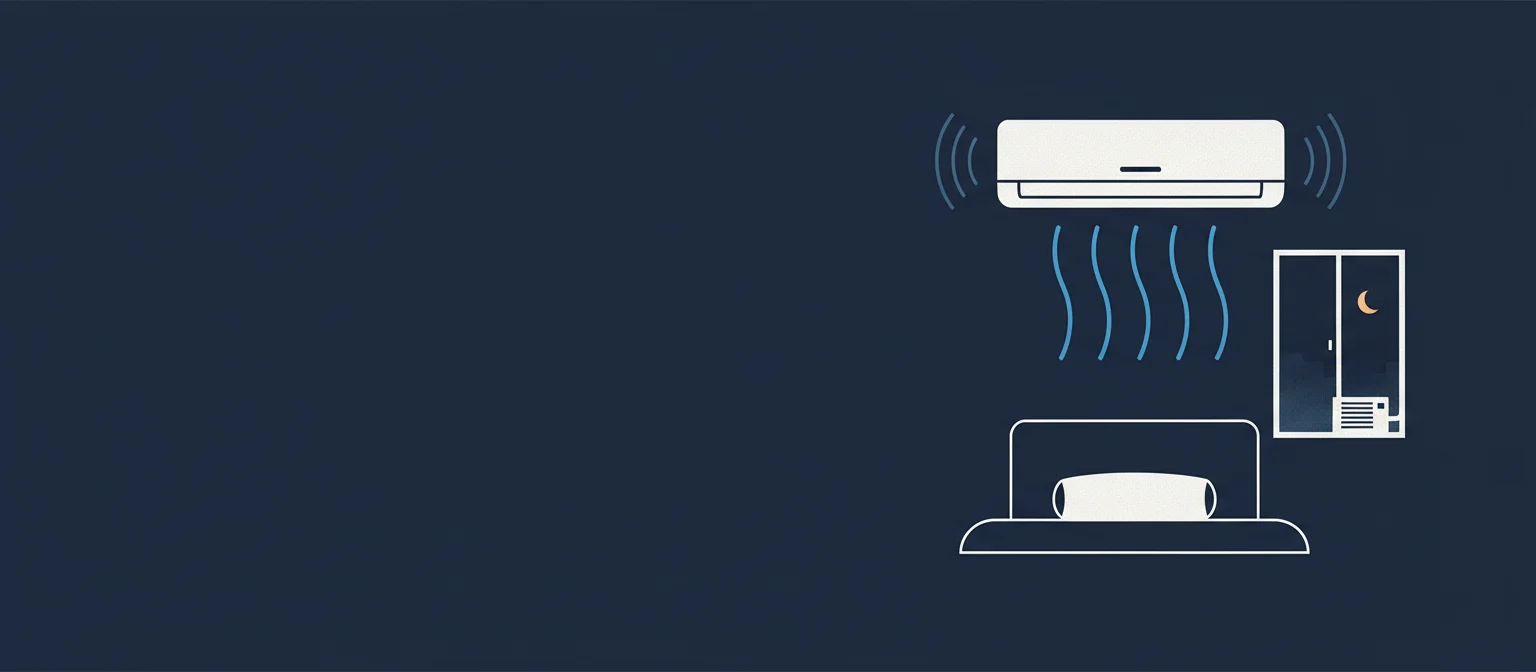 The quietest split systems at each size, from the energy label