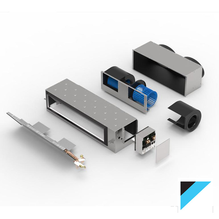 Daikin ducted dissected image