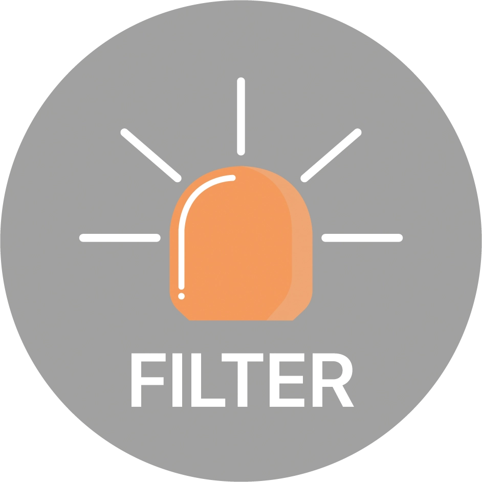 filter indicator Fujitsu Ducted Icon