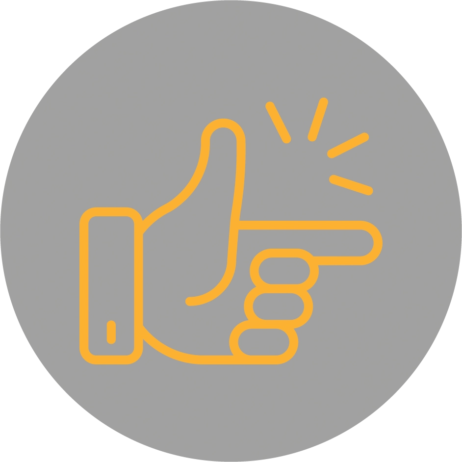 intuitive control icon hand gesture 
