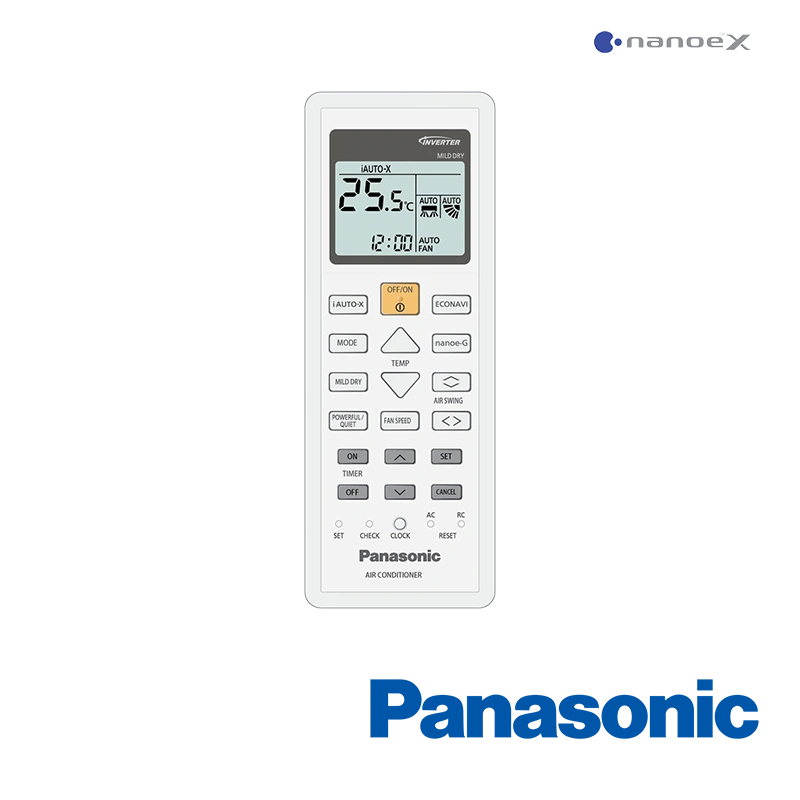 Panasonic 5kw split system remote