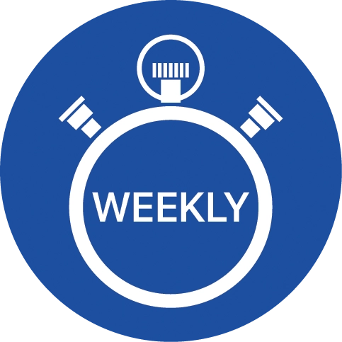 Set weekly schedule- daikin split icon