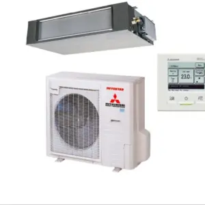 Mitsubishi Heavy Industries FDUA100AVNAWVH 10kW Ducted System 1 Phase | RC-EXZ3A Wired Controller Included
