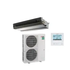 MITSUBISHI ELECTRIC PEAD-M100JAADR1.TH / PUZ-ZM100VKA2-A.TH 10kW Ducted Air Conditioner System 1 Phase