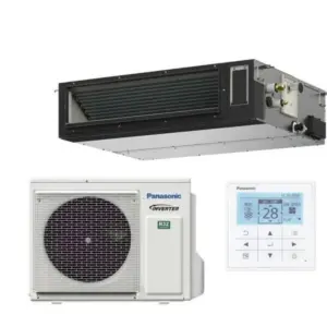 Panasonic Adaptive Ducted 10kW S-1014PF3E / U-100PZ3R8 3 Phase | NX Series High Static Ducted